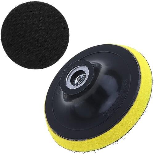 4 Inch Electric Suction Pad Self-adhesive Sandpaper Disc Sand paper Disk with Threaded Hole for Automotive Metal Polishing
