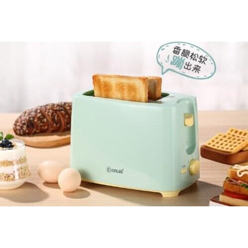 Multi-functional automatic seven-gear home office heating mini lazy breakfast toaster J03