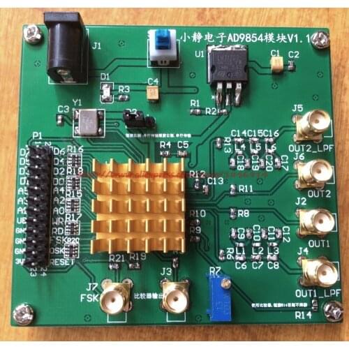NEW board Signal generator module AD9854 high speed DDS module