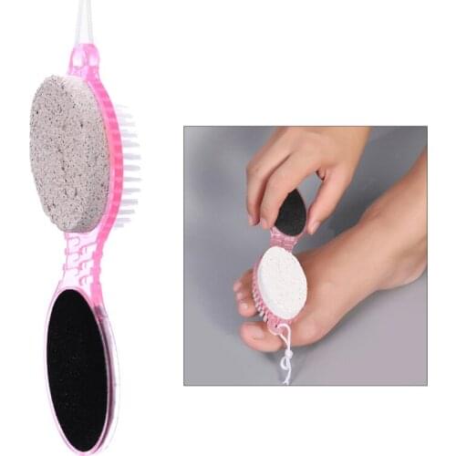 4 In 1 Pumice Stone Foot Care Tools Foot Grinding Machine To The Dead Skin Old Foot Wash Brush Foot Brush Foot Protection Tool