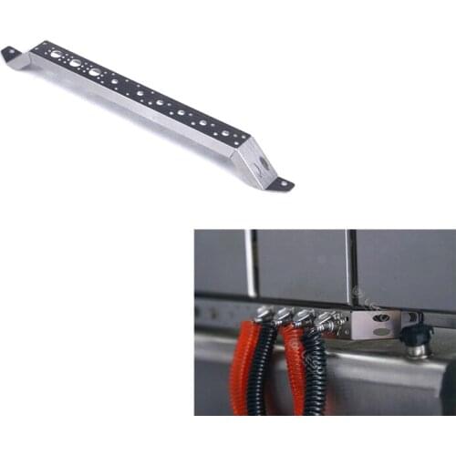 Rc Car TAMIYA SCANIA R620 MAN TGX VOLVO FH16 Mercedes Actros 1851 3363 Gas Line Metal Bracket For 1/14 Rc Truck Tractor Toys