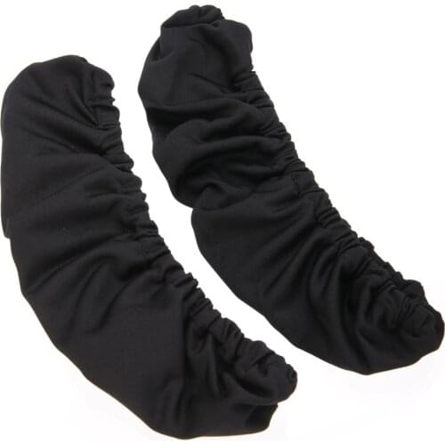 2Pcs Removable Office Chair Armrest Covers Black Computer Chairs Armchair Covers Elastic Chair Protector Cover Home Home Textile