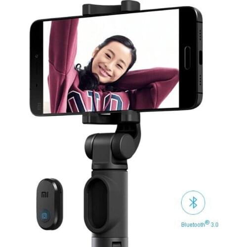 Xiaomi Mijia Foldable Tripod Monopod Selfie Stick Bluetooth With Wireless Button Shutter Selfie Stick For iOS/Android/Xiaomi