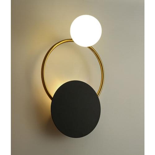 Modern Led Wall Light Mirror Lamp on The Apply Wall Stickers Dressing Table Bedside Bathroom Bedroom Indoor Lighting Home Decor