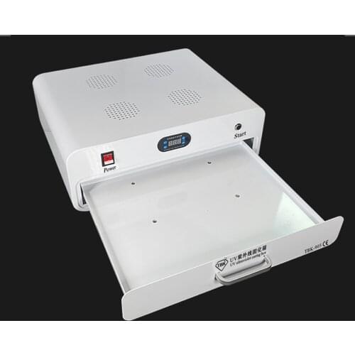 TBK 905 UV UV curing light box curved surface wrinkle-free flexible screen full screen shadowless glue glue LED light box