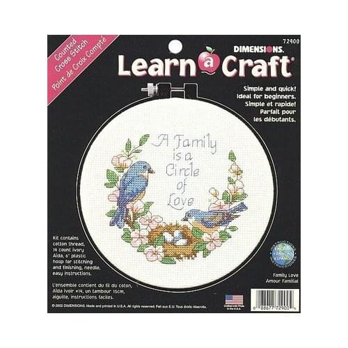 Dim 72900 Little Birds Home cross stitch 11CT 18ct 14ct cotton thread embroidery DIY handmade needlework