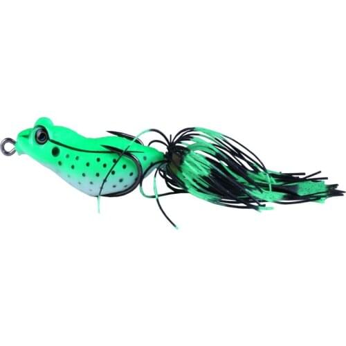 1pcs Frog Fishing Lures Soft Baits 5.5cm 13g With Blade Spinnerbaits Sneakhead Fishing Baits Pesca Fishing Wobblers Swimbait