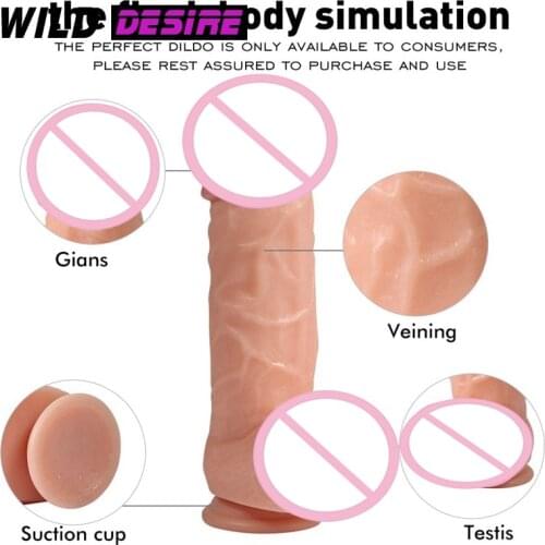 2020 8.66 inch dildos for women realistic penis Artificial Penis Dick Female Masturbator Suction Cup Dildo Adult Sex Anal Toys