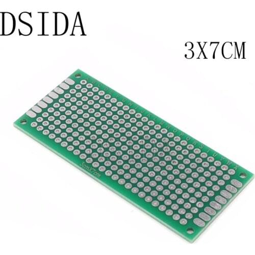 5pcs 3x7cm 3*7 Double Side Prototype PCB diy Universal Printed Circuit Board