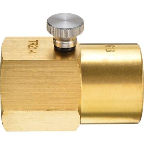 CO2 Adapter Connector Cylinder Refill Tool Kit For Filling Tank Sodastream Soda Club Water Sprinkler TR21-4 To W21.8