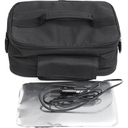Car Personal Portable Electric Oven Electric Lunch Box Mini Hot Food Tote Picnic Camping