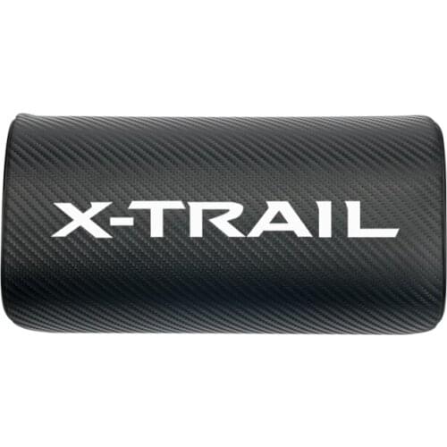 Car neck pillows both side pu leather single headrest case for Nissan X-TRAIL XTRAIL T30 T31 T32 2013-2019 Accessories