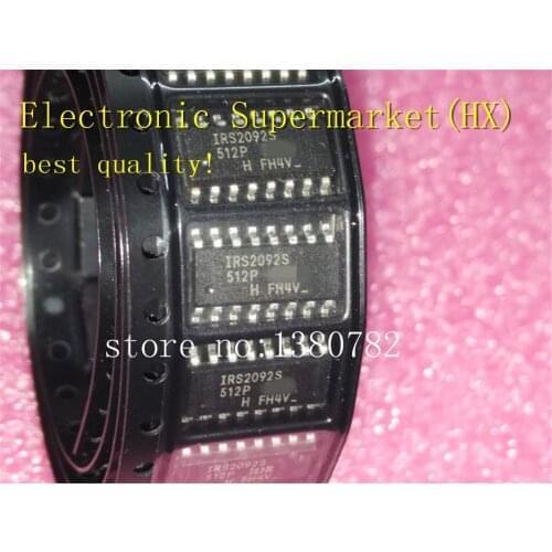 Free Shipping 10pcs/lots IRS2092STRPBF IRS2092S SOP-16 New original IC In stock