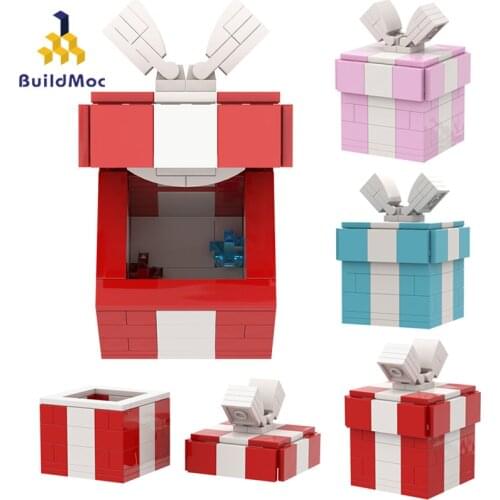 Buildmoc Ideas Ring Jewelry Box Friends For Girls Heart Shaped Moc Building Blocks Creator Expert Wedding Valentines Day Gifts