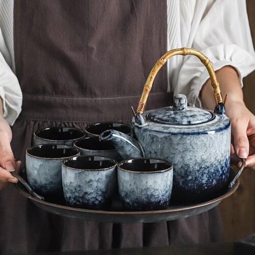 Water Cup Household Set Living Room Ceramic Water Cup Cup Tea Water Cup Water Set Set Teapot Tea Cup Tea Set With Tray