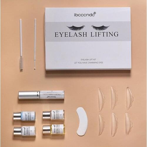DIY Eyelash Brows Perming Curling Kit Lash Lifts Lash Curling Semi-Permanent