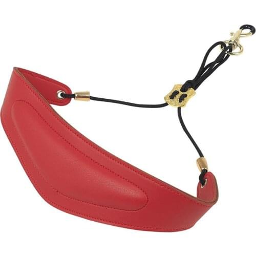 Saxophone Neck Band Leather Neck Strap Leather Mat + Metal Buckle Saxophone Accessories