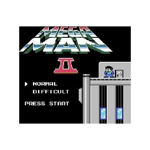 Mega Man 2 Game Card For 72 Pin 8 Bit Game Player