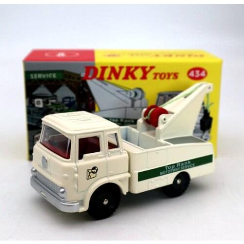 Atlas Dinky toys 434 For Bedford TK Crash Truck With Fully Operating Winch Diecast Models Auto Car Gift Collection