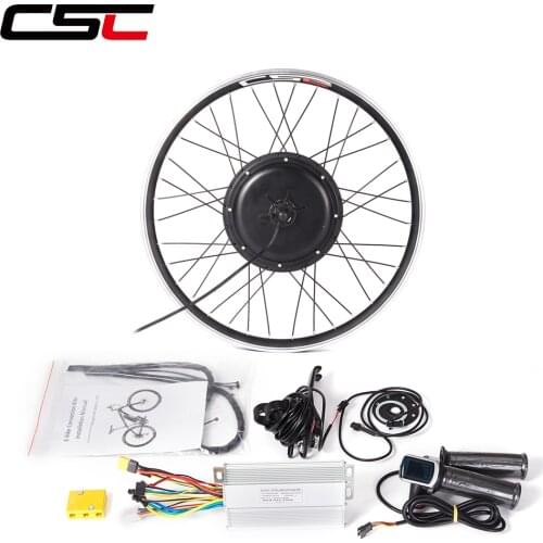 Ebike Conversion Kit 48V 1000W bicycle hub Motor Wheel Kit for 20-29inch 700C Electric Bike