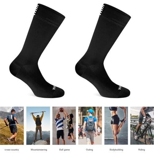 Compression Socks Nylon Basketball Football Outdoor Sports Running Relieve Pain Stretch Breathable Running Cycling High Socks