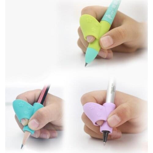 My House 3PCS/Set Children Pencil Holder Writing Hold Pen Wobi Grip Posture Correction 17SEP12