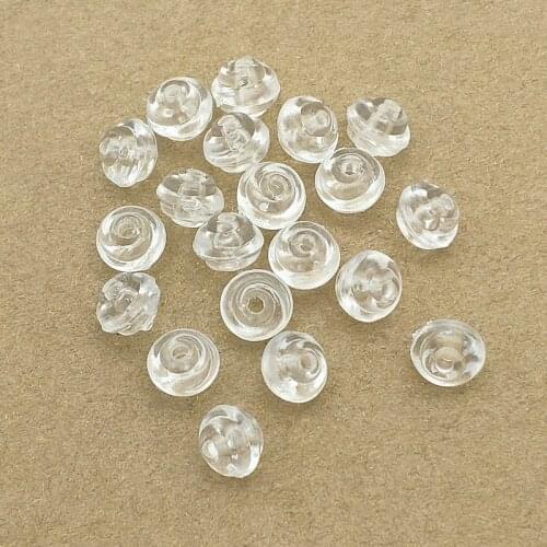 New Arrival! 9x7mm 2000pcs Clear Small Conch Shape Interval Beads For Necklace Earrings DIY Parts,Jewelry Findings & Components
