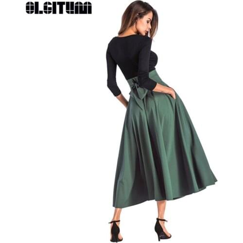 Женские юбки в складку OLGITUM China At AliExpress