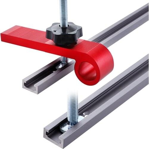 Practical T-track Slot Miter Track Aluminum Jig Fixture for Router Table Bandsaws Carpentry Tool Woodworking Parts