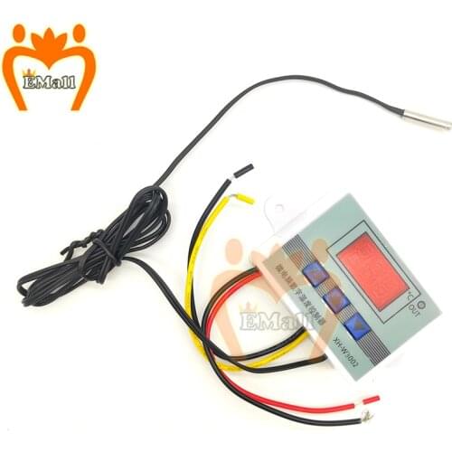 XH-W3002 W3002 AC 110V-220V DC 24V DC 12V Led Digital Thermoregulator Thermostat Temperature Controller Control Switch Meter