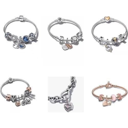 925 sterling silver full of fashion quality surprise gift Pandora bracelet women