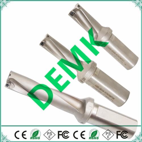 10mm-50mm 2D 3D 4D depth fast drill U drill Indexable bit drilling for Each brand SOMT series insert mechanical Lathe CNC