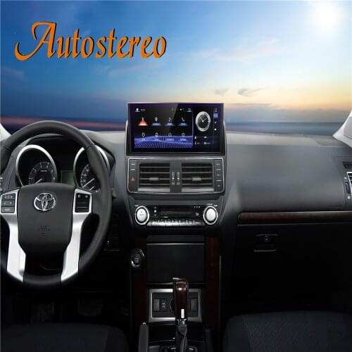 12.3 Android 10 6G+128 For Toyota Land Cruiser Prado 150 2010-2013 Car GPS Navigation Multimedia Player Head Unit Radio Tape IPS