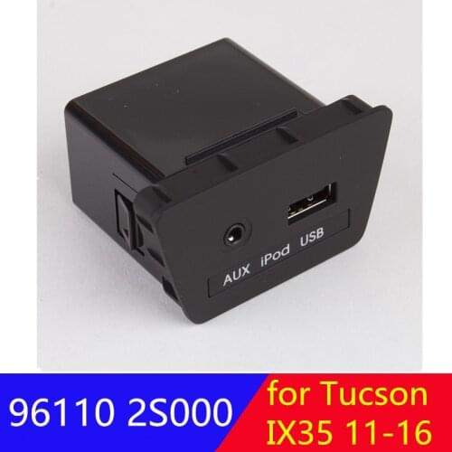 961102S000 Genuine AUX USB Jack assy 961102S000TAN 1EA For Hyundai Tucson ix35 2011 2012 2013 2014 2015 96110-2S000