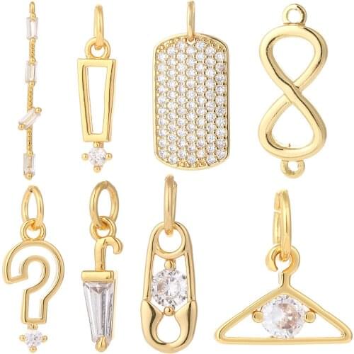 Geometric Jewelry Charms for Jewelry Making Cute Moon Star Charm Pendant Charms for Earrings Necklace Bracelet Make Gold Copper