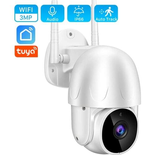 ANBIUX 5MP Mini Wireless Security IP Camera Outdoor 3MP Auto Tracking Night Vision Home CCTV Surveillance Tuya Smart Wifi Camera
