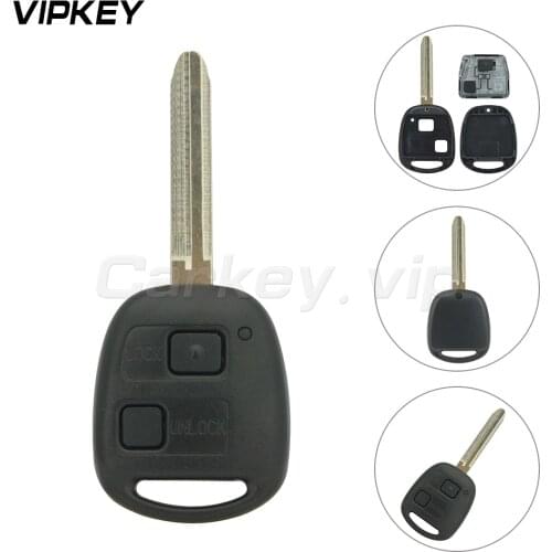 Denso( not Valeo) Remotekey For Toyota Prado Avensis Tarago 120 Rav4 Kluger Remote car control Key 2B 315mhz 4c 4d67Chip Toy43