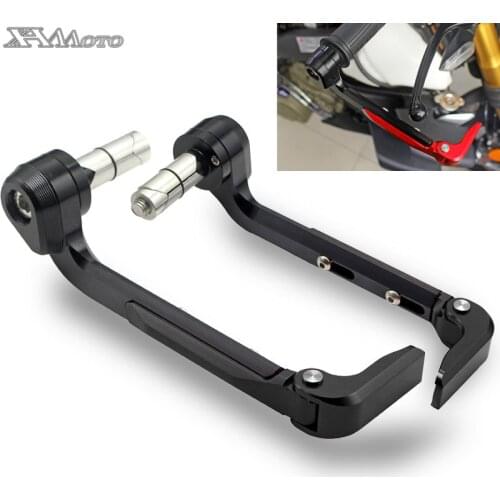 Motorcycle CNC Handlebar Grips Guard Brake Clutch Levers Guard Protector For Ducati V4S V4