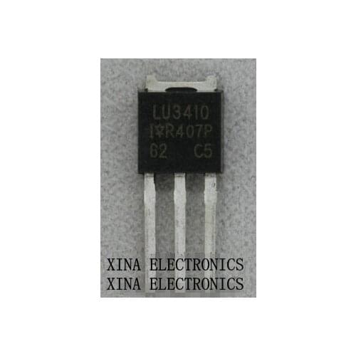 IRLU3410PBF IRLU3410 LU3410 100V 17A TO-251 ROHS ORIGINAL 20PCS/lot Free Shipping Electronics composition kit