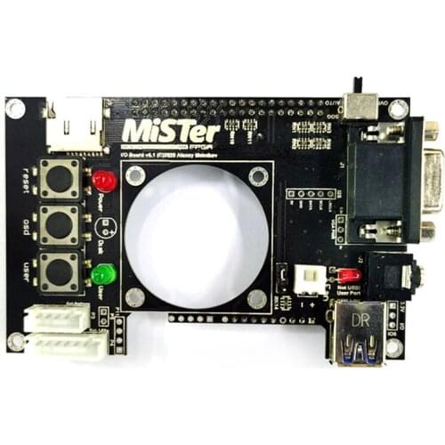 Manual Welding V6.1 I/O Board for Mister Terasic DE10-Nano Accessories Analog Interface Support SNAC for Mister FPGA Kit