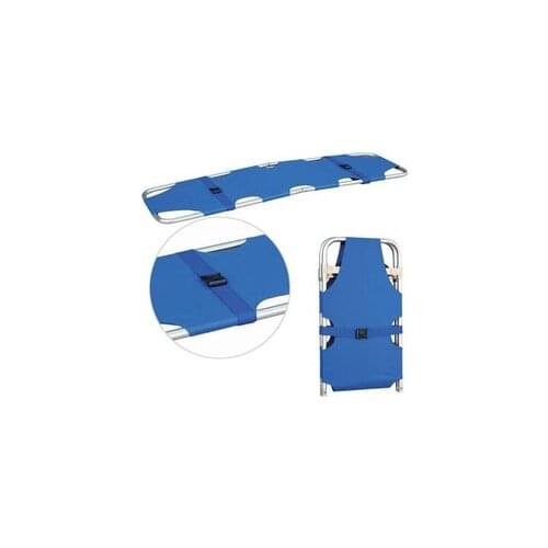 Reinforced aluminum alloy folding stretcher hospital household patient emergency stretcher bed hospital ,ambulance stretcher