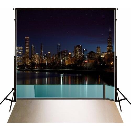 TR 7x5ft Art Fabric Moon Night Road Photography Backdrop Photography Studio Backgrounds Wedding Photo Backdrop Camera Fotografia