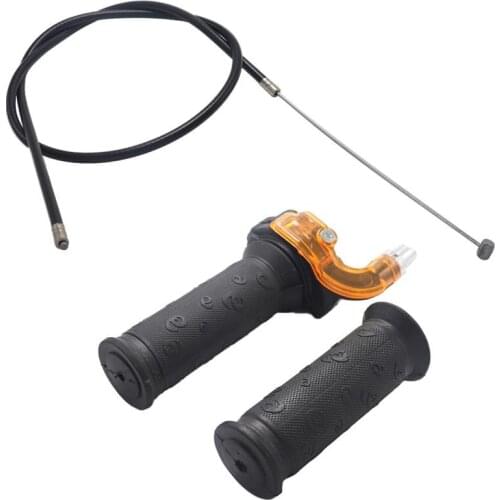 Twist Throttle Accelerator 3 stage Grip + Cable For 47cc 49cc Mini Dirt Bike Quad Pocket