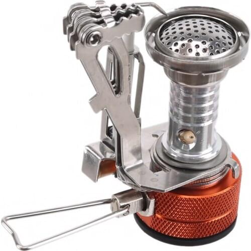 Wind Proof Outdoor Gas Burner Camping Stove Lighter Tourist Equipment Kitchen Cylinder Propane Grill