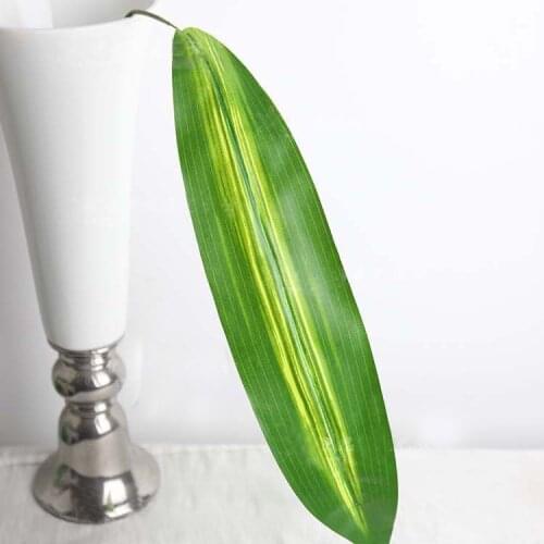 Green Artificial Monstera Leaf Wall Plant Tree Branch Brazilian Leaves Palm Evergreen Tail Leave Home Wedding Decoration Flowers