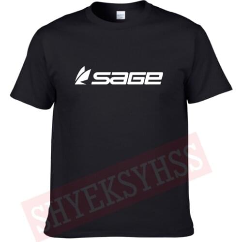 2021 Summer Fashion Style Sage Fly Fish Fishinger Music Unisex Grey T Shirt 100% Cotton Short Sleeve