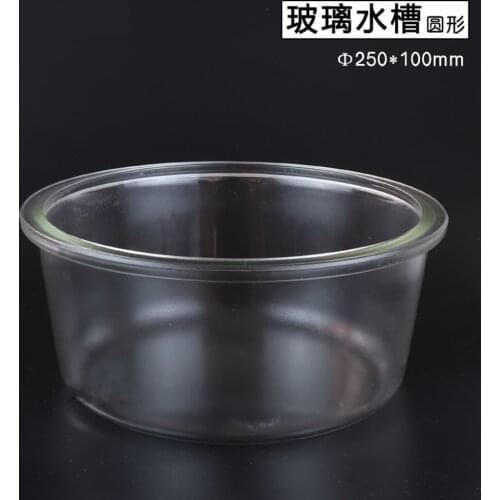 1pcs Lab Glass Gas Collection Tank Round glass cylinder Scientific research laboratory equipment