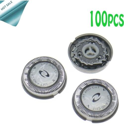 100pcs Replacement Shaver Head for Philips Norelco HQ3 HQ56 HQ55 HQ44 HQ442 HQ300 HQ916 HQ443 HQ444 HQ3405 Razor Blade parts