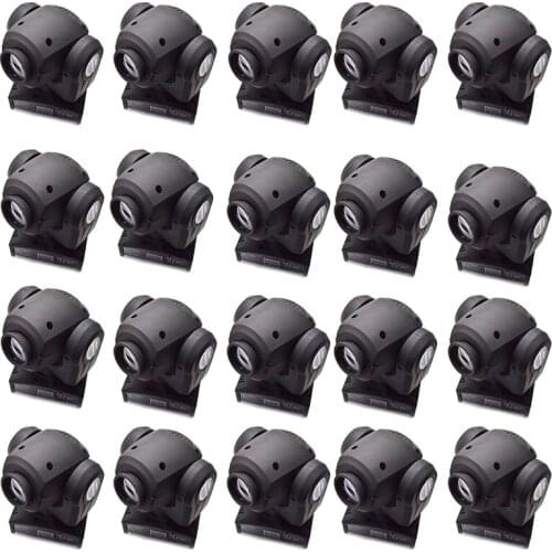 20pcs/lot China 30W LED Moving Head Spot Light 9/11 Channel dj lighting event show nightclub 30w RGBW DMX512 gobo moving head