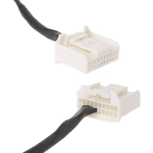 3.5MM AUX Radio Male Interface MP3 Player Phone Adapter Cable for toyota